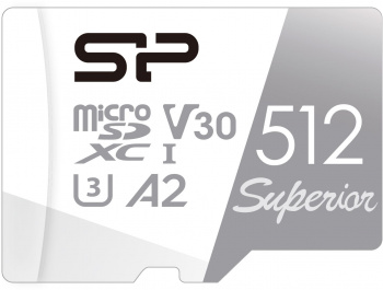 Флеш карта microSDXC 512GB Silicon Power  SP512GBSTXDA2V20