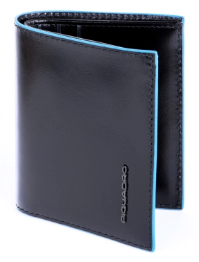 Портмоне Piquadro Blue Square PU5962B2R/N черный натур.кожа