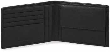 Кошелек мужской Piquadro Modus Special PU257MOSR/N черный натур.кожа