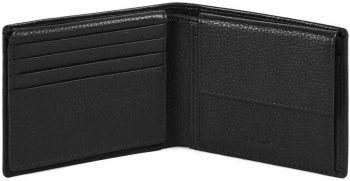 Кошелек мужской Piquadro Modus Special PU4518MOSR/N черный натур.кожа