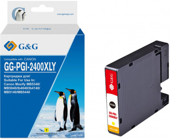 Картридж струйный G&G GG-PGI-2400XLY