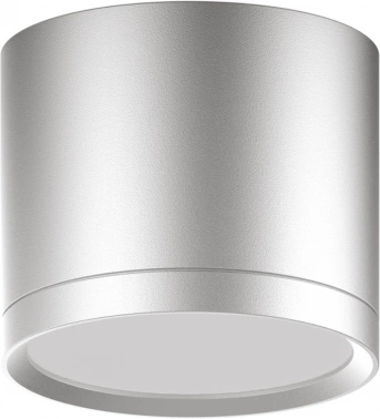 Светильник Gauss Overhead потолоч. 10Вт 4100K цв.св.:белый нейтральный серебристый (HD020)