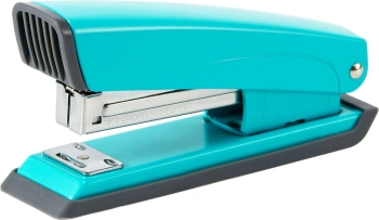 Степлер Kw-Trio 05263BLUE N10 (10листов) встроенный антистеплер голубой 50скоб металл/пластик закрытый/прямой коробка