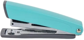 Степлер Kw-Trio 05263BLUE N10 (10листов) встроенный антистеплер голубой 50скоб металл/пластик закрытый/прямой коробка