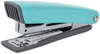Степлер Kw-Trio 05263BLUE N10 (10листов) встроенный антистеплер голубой 50скоб металл/пластик закрытый/прямой коробка