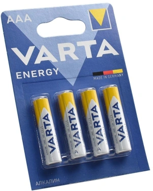 Батарея Varta Energy LR03 BL4 Alkaline