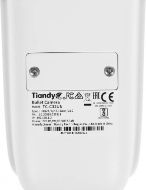 Камера видеонаблюдения IP Tiandy Lite  TC-C32UN I8/A/E/Y/2.8-12/V4.2