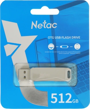 Флеш Диск Netac 512GB U782C
