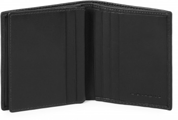 Чехол для кредитных карт Piquadro Urban PP1518UB00R/N черный натур.кожа