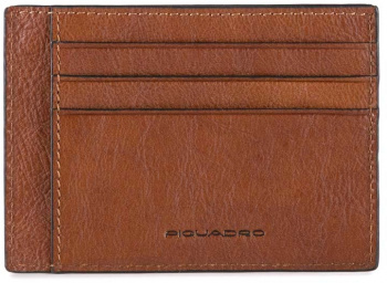 Чехол для кредитных карт Piquadro Black Square PP2762B3R/CU светло-коричневый натур.кожа