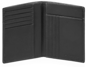 Кошелек мужской Piquadro Urban PU1393UB00R/N черный натур.кожа