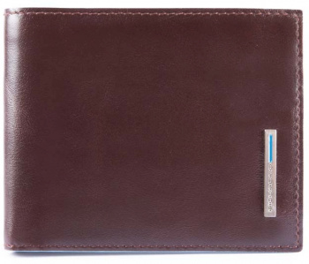 Кошелек мужской Piquadro Blue Square PU4518B2R/MO красное дерево натур.кожа