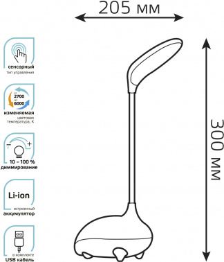 Светильник Gauss Qplus  GTL701