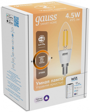 Умная лампа Gauss Smart Home C35
