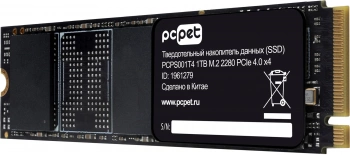 Накопитель SSD PC Pet PCIe 4.0 x4 1TB PCPS001T4