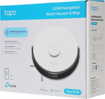 Пылесос-робот TP-Link Tapo RV30