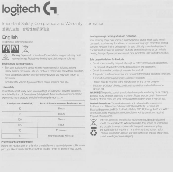 Наушники с микрофоном Logitech G331