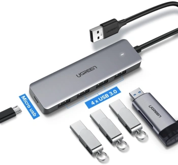 Разветвитель USB 3.0 Ugreen CM219