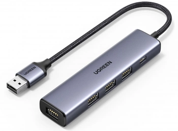 Разветвитель USB-C + USB-A Ugreen CM473