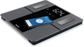 Весы напольные электронные Beurer BF 500 Super Black Edition