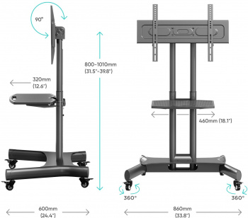 Стойка для телевизора Onkron TS1350