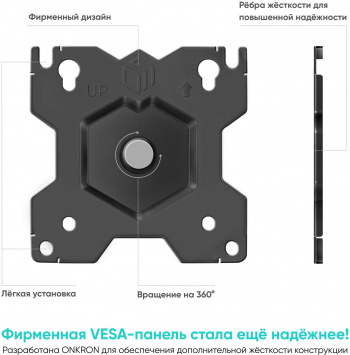 Кронштейн для мониторов Onkron D208E