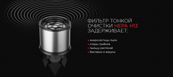 Пылесос ручной Red Solution RV-UR362