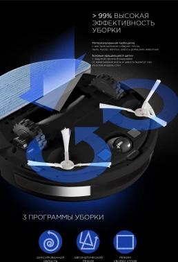 Пылесос-робот Red Solution RV-R6040S