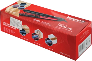 Выпрямитель Valera Professional Swiss`X Pulsecare 164Вт черный/красный макс.темп.:230С покрытие:керамико-турмалиновое (101.20/I)
