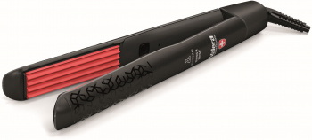 Щипцы Valera Professional Swiss`X Frise 37Вт черный/красный макс.темп.:230С покрытие:керамико-турмалиновое (101.04)