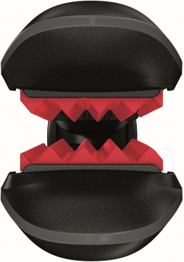 Щипцы Valera Professional Swiss`X Frise 37Вт черный/красный макс.темп.:230С покрытие:керамико-турмалиновое (101.04)