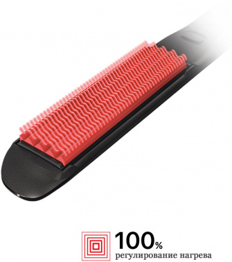 Щипцы Valera Professional Swiss`X Frise 37Вт черный/красный макс.темп.:230С покрытие:керамико-турмалиновое (101.04)