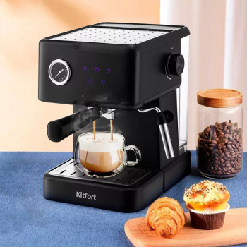 Кофеварка рожковая Kitfort КТ-7124