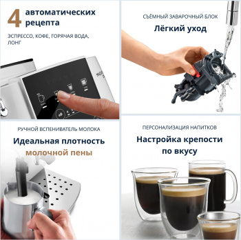 Кофемашина Delonghi ECAM220.20.W