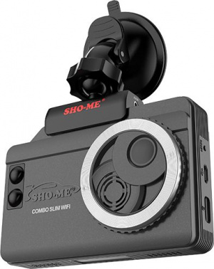 Видеорегистратор с радар-детектором Sho-Me Combo  Slim WiFi