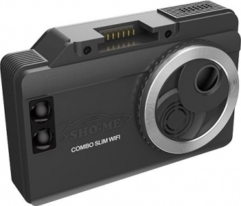 Видеорегистратор с радар-детектором Sho-Me Combo  Slim WiFi