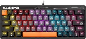 Клавиатура Defender Black Raven GK-417
