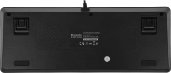 Клавиатура Defender Black Raven GK-417