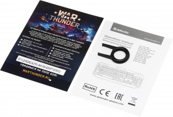 Клавиатура Defender Black Raven GK-417