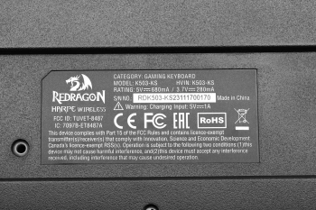 Клавиатура Redragon Harpe Wireless