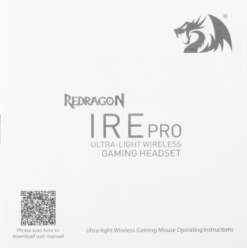 Наушники с микрофоном Redragon Ire Pro