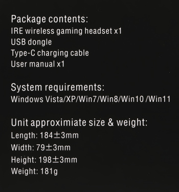 Наушники с микрофоном Redragon Ire Pro