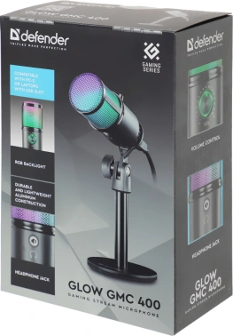 Микрофон проводной Defender Glow GMC 400