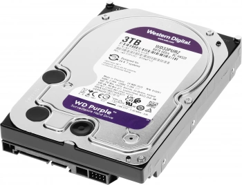 Жесткий диск WD SATA-III 3TB  WD33PURZ