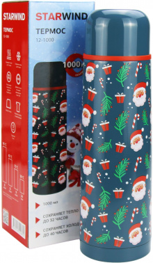 Термос Starwind New Year 12-1000