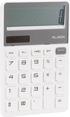 Калькулятор настольный Deli Nusign ENS042WHITE