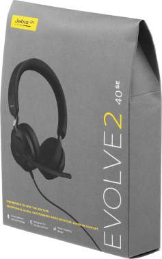 Наушники с микрофоном Jabra Evolve2 40