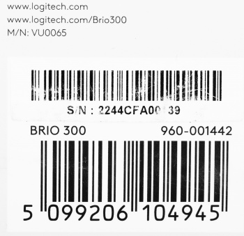 Камера Web Logitech HD Webcam Brio 300
