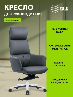 Кресло руководителя Cactus  CS-LBK-MILANO