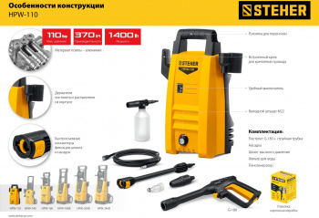 Минимойка Steher HPW-110